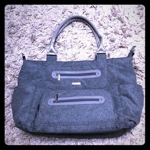 Designer diaper bag